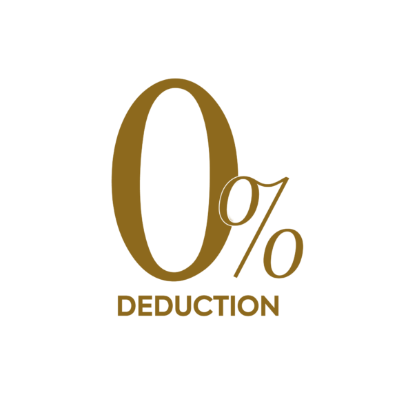 0%-DEDUCTION
